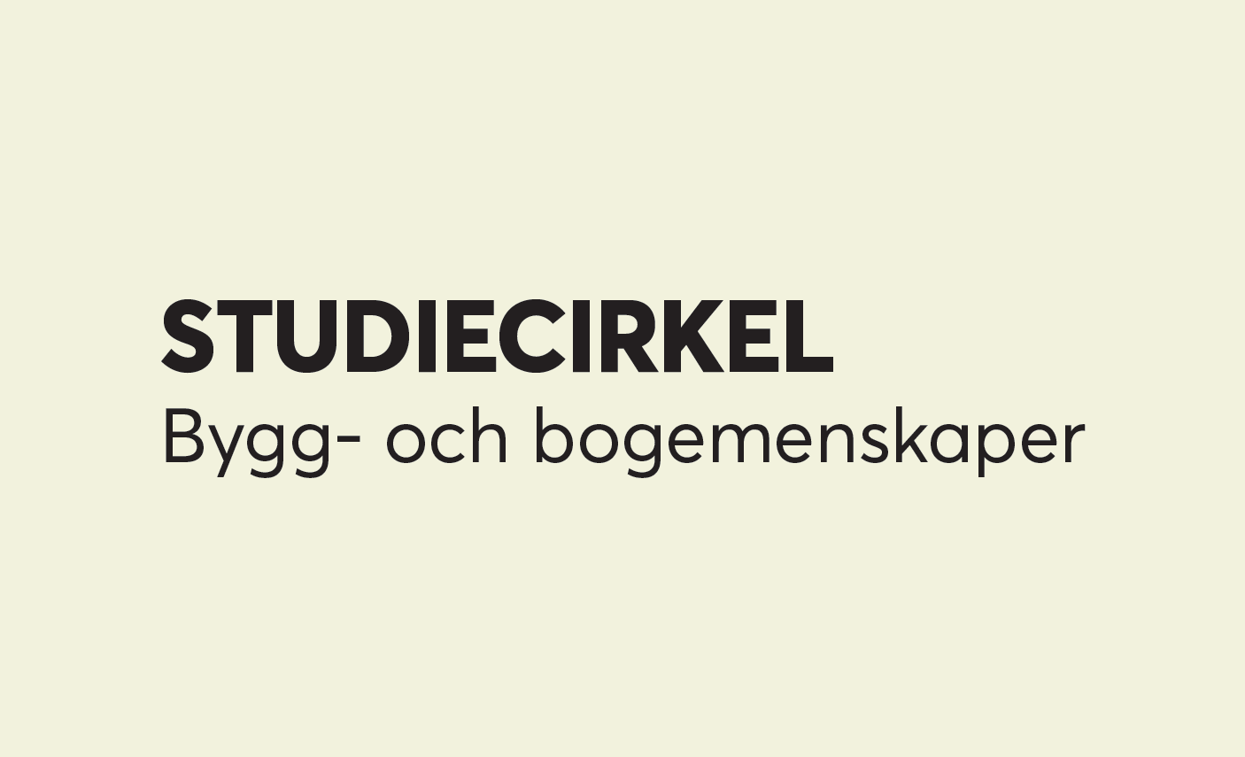 Studiecirkel Bygg- och Bogemenskaper Utkast VT 2020.